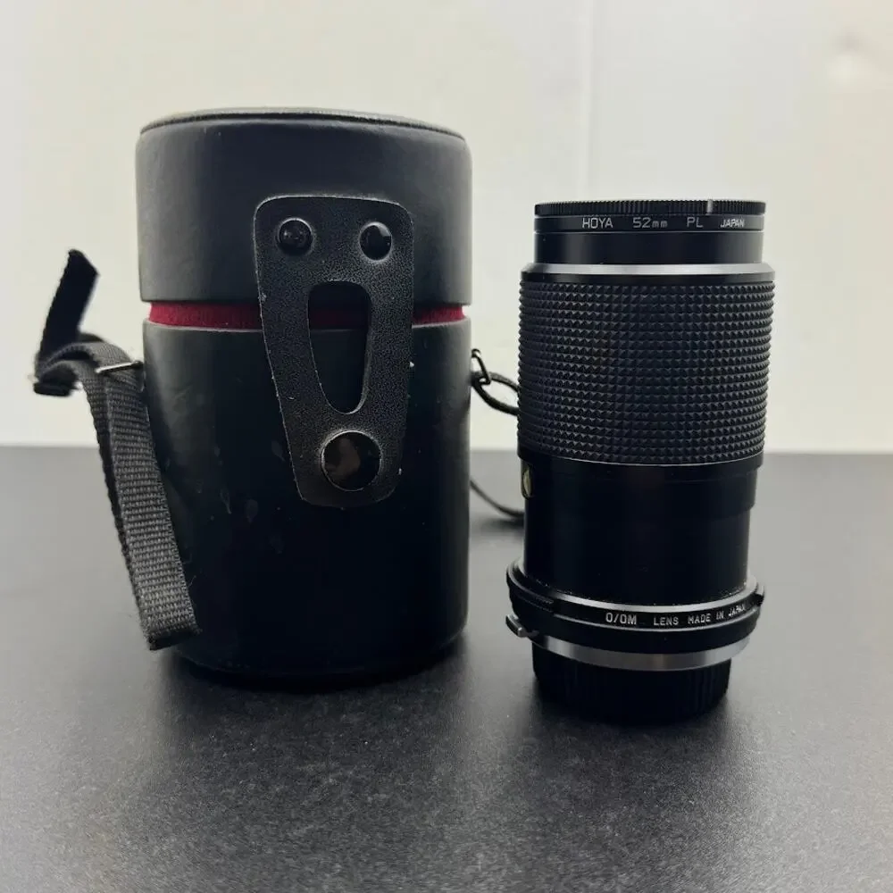 Vivitar 70-150mm 1:3.8 MC Macro Focusing Zoom 52mm Lens with Case Japan